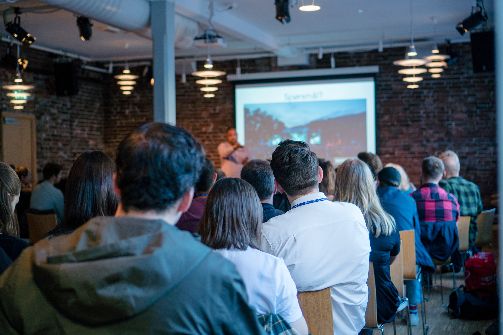 Illustrasjonsbilde: NKA  presenterte programpost om sikkerhet på konserter, på Vill Vill Vest 2017 i Bergen. Foredragsholder er Martin Holmes fra Bergen Live. Foto: Jarle H. Moe