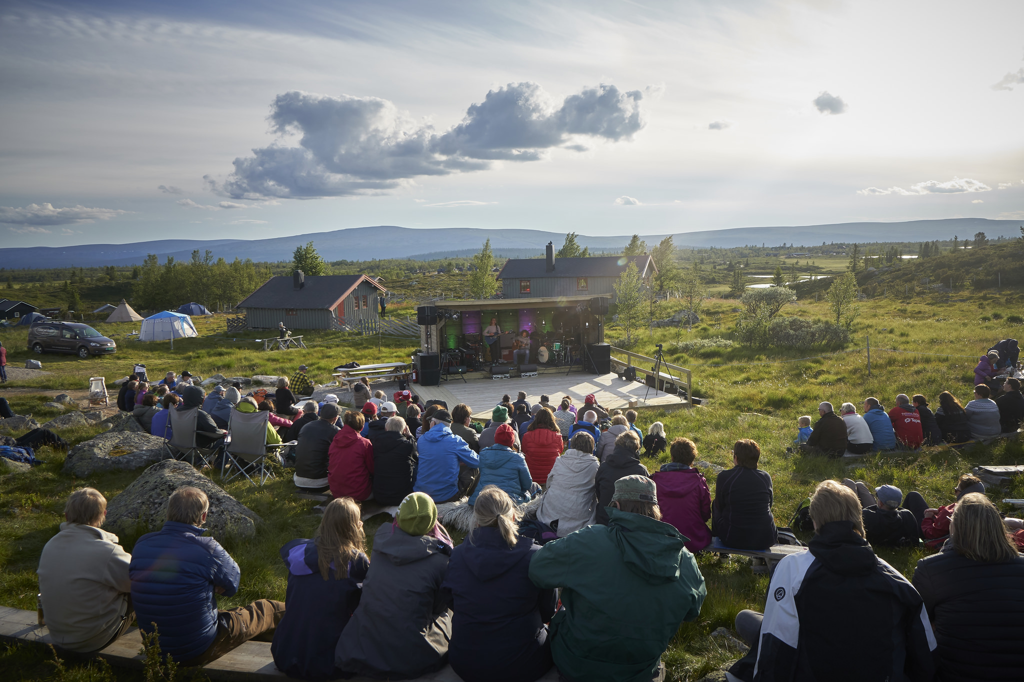 Fra festivalen Heime dine i Engerdal. Foto: Thor Hauknes