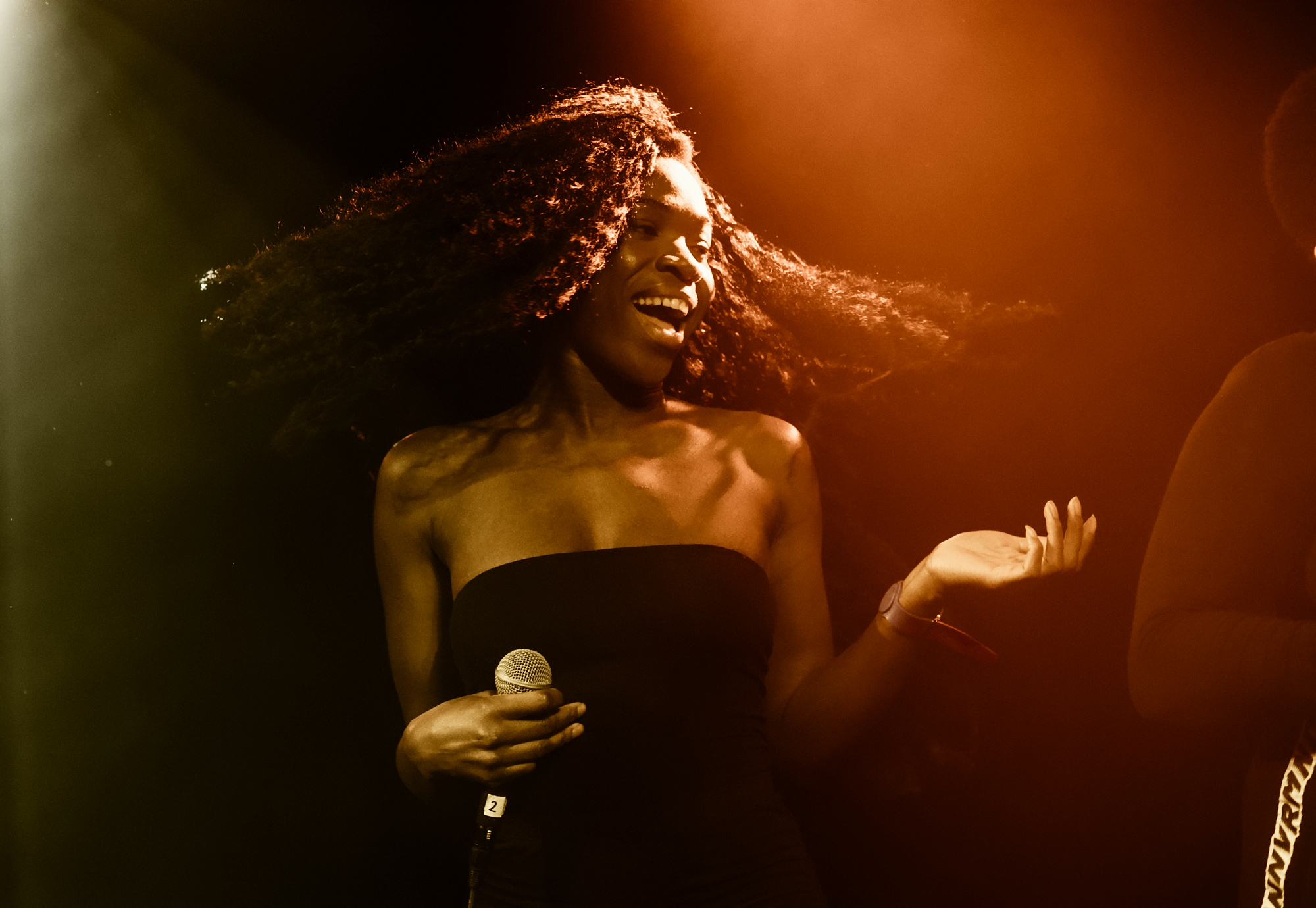 Myra leverte et energisk show på Marked for musikk i 2018. Foto: Kulturtanken/Lars Opstad