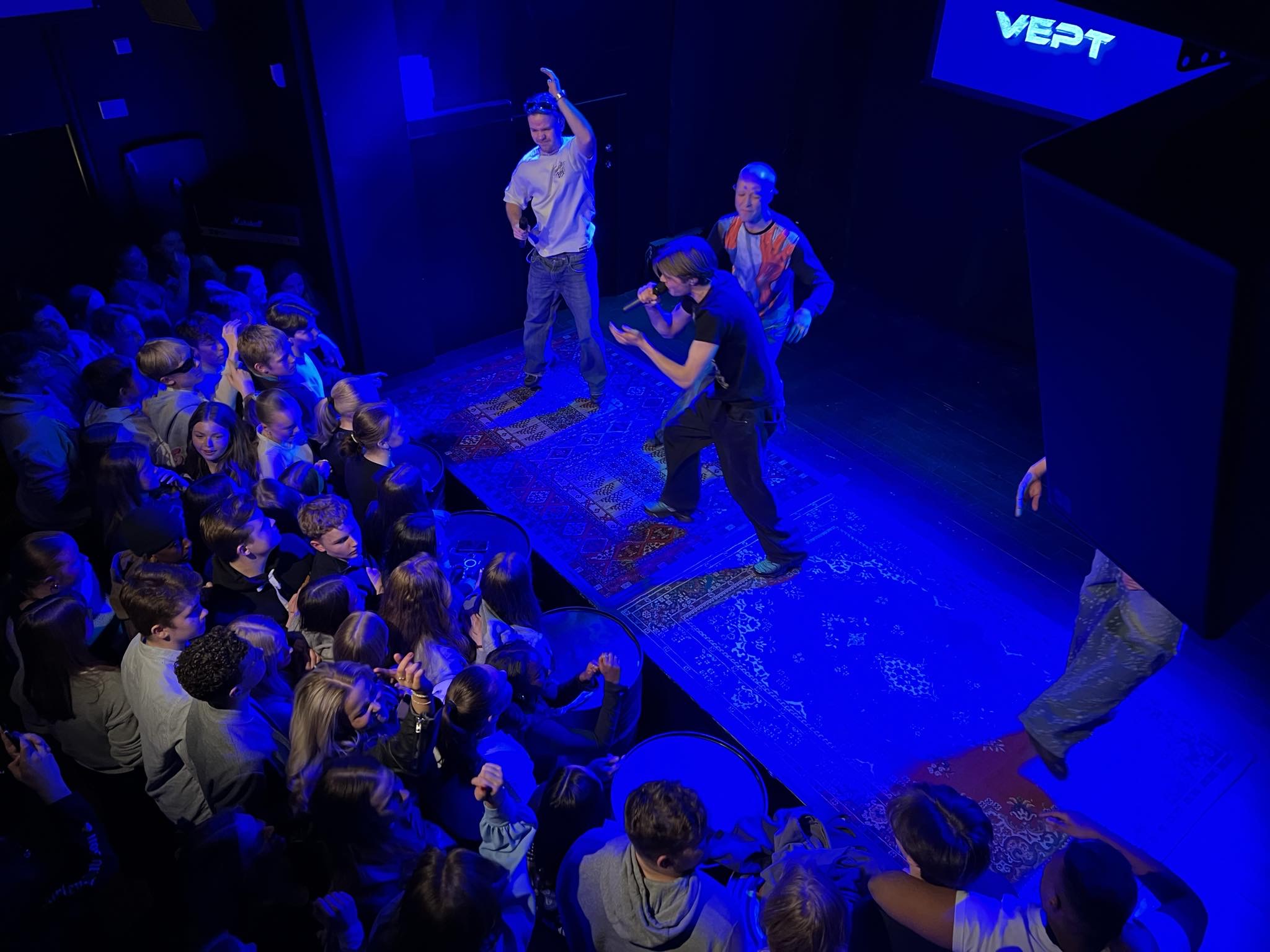 Konsert med bandet Vept på Gymmen Scene Foto: Håkon Bøen